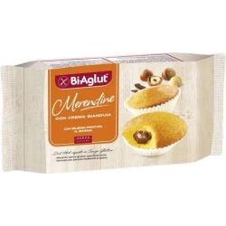 Merendine con crema di Gianduia 200 Gr - senza glutine