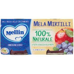 Mela Mirtilli - 2 Omogeneizzato 100 g
