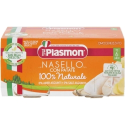 Plasmon Omogeneizzato Nasello/Patate 80 Gr X 2 Pezzi