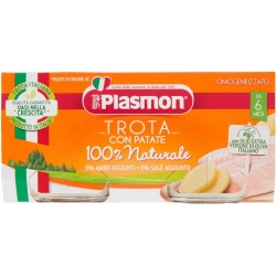 Plasmon Omogeneizzato Trota con patate 2 x 80 g