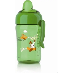 Avent Tazza Decorata Con Beccuccio 260 Ml  verde