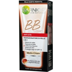 Garnier Skin Naturals BB Cream Perfezionatore Di Pelle 5 In 1 Medio-Chiara 50 ml