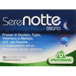 Specchiasol serenotte tisana rilassante 15 filtri