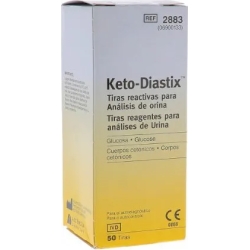 Keto-Diastix - 50 Strisce Per La Misurazione Glicosuria