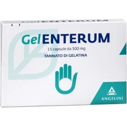 GelEnterum - Integratore Utile per l'equilibrio Intestinale 15 Capsule