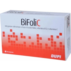 Bifolic 30 compresse - Integratore a base di acido folico