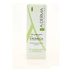 Aderma Exomega Olio Detergente corpo pelle molto secca 200 Ml