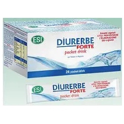 Esi Diurerbe Forte 24 Pocket Drink Gusto Limone - Integratore Drenante