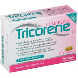 Tricorene 30 compresse - integratore donna per la caduta dei capelli