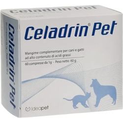 celadrin pet 60 compresse - integratore per cani utile per le articolazioni