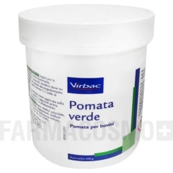 Virbac Pomata Verde per bovini - Per traumi esterni 450 G
