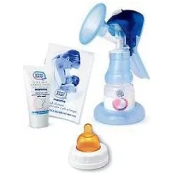 Tiralatte Mamma Con Biberon E Crema Emolliente Per I Capezzoli