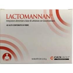 Lactomannan 18 Bustine - Integratore Di Fibre