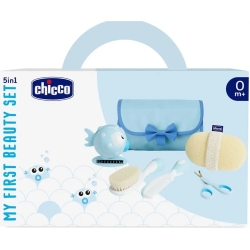 Chicco Il mio primo beauty - set igiene per bambini colore azzurro