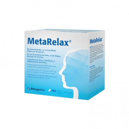 MetaRelax 180 Compresse - Integratore Per Stanchezza E Stress