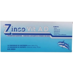 Zincovit AD 10 flaconcini - Integratore liofilizzato per bambini