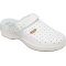Scholl New Glocs Bonus - Scarpa Professionale Forata - Taglia 43 Bianco