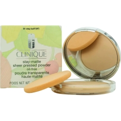 CLINIQUE Stay-Matte Sheer Pressed Powder Oil-Free - Cipria Compatta N. 01 Buff