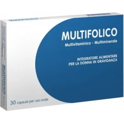 Multifolico 30 capsule - Integratore di vitamine e minerali