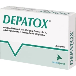Depatox 20 compresse - Integratore per il benessere del fegato