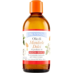 I Provenzali olio di mandorle dolci profumato al  muschio bianco 200 ml
