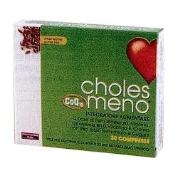 Choles meno coq10 30 compresse - integratore per il controllo del metabolismo lipidico