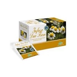 Aboca l'infuso due fiori tisana alla camomilla 20 filtri