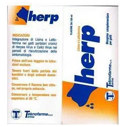 Herp - mangime complentare per gatti 50 ml - Teknofarma