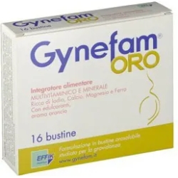 Gynefam Oro 16 Bustine orosolubili - Integratore per la Gravidanza