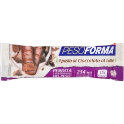 Pesoforma linea alimentazione dietetica - 1 barretta monopasto cioccolato al latte 62 g
