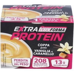 Pesoforma Extra Protein - Coppa gusto caramello e vaniglia 210 g