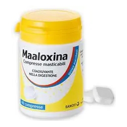 Maaloxina coadiuvante nella digestione 40 compresse masticabili