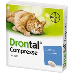 Drontal Antiparassitario - Uso Orale per Gatti 2 compresse