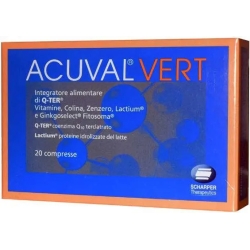 Acuval Vert 20 Compresse da 1,2 gr - Integratore In Caso Di Alterazioni Funzionali Del Microcircolo