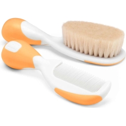 Chicco spazzola e pettine arancio per bambini 0m+