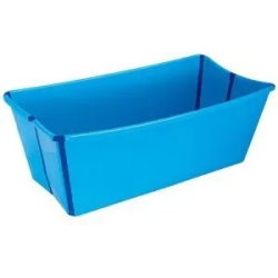 STOKKE vaschetta da bagno flexi bath colore  blu pieghevole