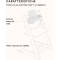STOKKE babyset  per seggiolone tripp trapp colore  bianco