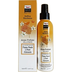 AQUOLINA nutry pappa reale e fiori d'arancia - acqua profumata per il corpo donna 150 ml vapo