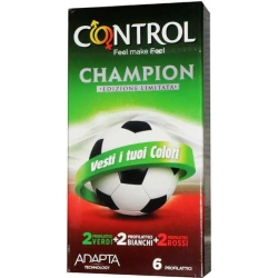 Control profilattico adapta championedizione limitata 6 preservativi