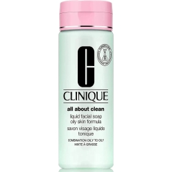 CLINIQUE All About Clean Oily Skin Formula - Sapone Liquido Viso Per Pelle Da Mista A Grassa 200 ml