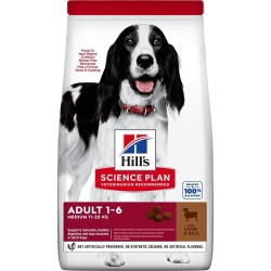 science plan canine adult advanced fitness medium agnello e riso mangime secco  kg. 12