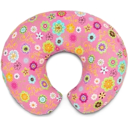 Chicco boppy - cuscino per allattamento in cotone colore rosa wild flowers
