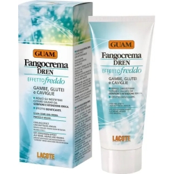 Guam Fangocrema Dren Effetto Freddo Gambe Glutei Caviglie 200 ml