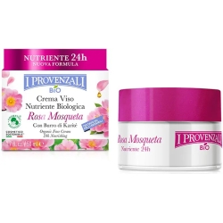 I Provenzali Crema nutriente biologica con rosa mosqueta 50 ml