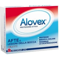 Alovex - Protezione Attiva per Afte e Lesioni 15 cerotti