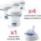 Chicco step up new contenitore per il latte step up new 1 confezione 4 contenitori