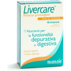 Livercare 60 Capsule - Integratore Utile Per La Funzione Epatica