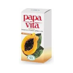 integratore alimentare papavita a base di papaya fermentata ad azione immunostimolante 50 compresse