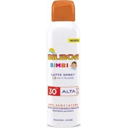 bimbi latte spray spf 30 protezione alta anti-scottature 150 ml