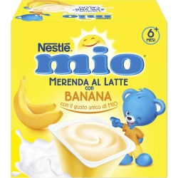 mio merenda lattea banana 100 g 4 pezzi